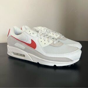 NEW Nike Air Max 90 White Mantra Orange